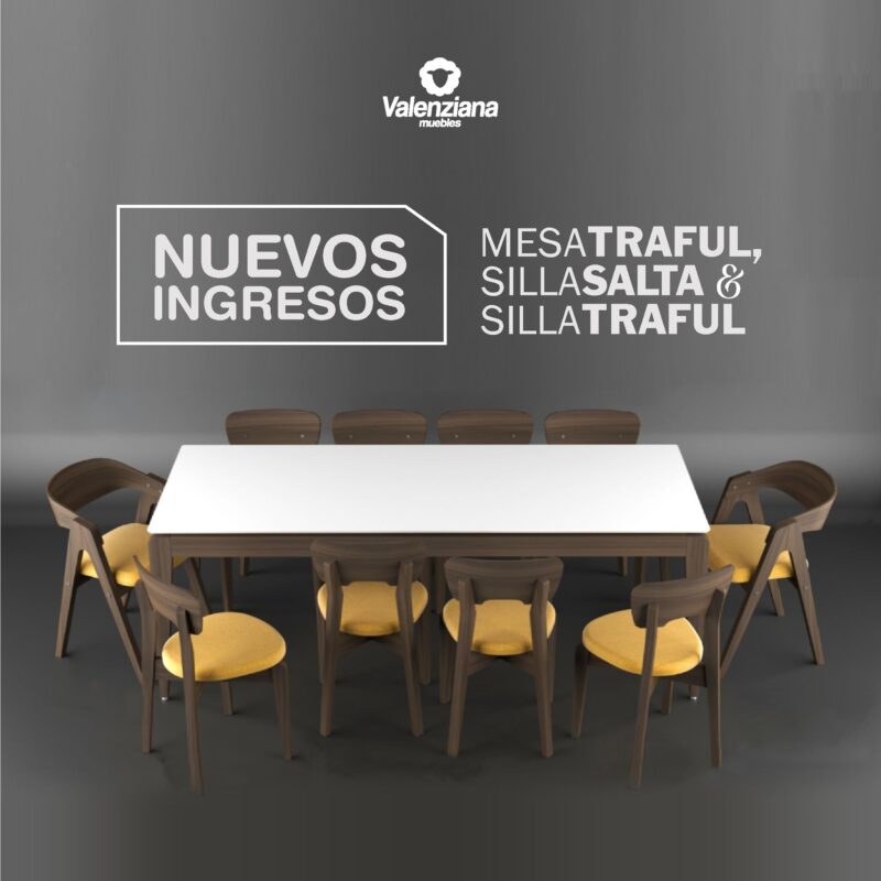 Juego de Comedor – Valenziana Av Belgrano