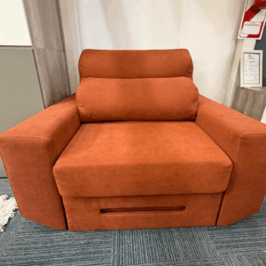 Sofá Cama Verona Simple Tapizado Geo Arcilla EXPO
